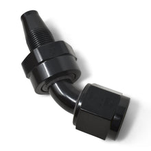 Load image into Gallery viewer, 10-An-Hose-End-Without-Socket.-45-Degree.-Polished-And-Black-Anodized.