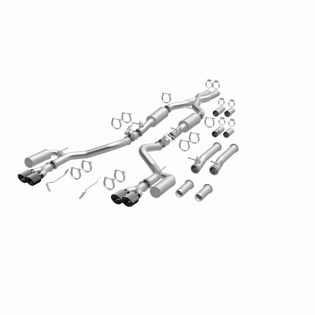 MagnaFlow Exhaust Products 19536 xMOD Series Carbon Fiber Tips Cat-Back System for Select Dodge Challenger