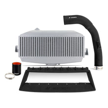 Load image into Gallery viewer, Top-Mount-Intercooler-Kit,-Fits-Subaru-Wrx-2022,-Silver-Intercooler,-Black-Pipe