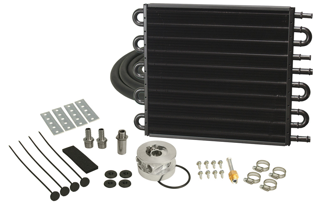 4--6-Pass-Dual-Circuit-TubeFin-Cooler,-1132--12-Barb