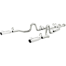 Load image into Gallery viewer, MagnaFlow Exhaust Products 15671 Street Series Polished Cat-Back System for Select Ford Mustang