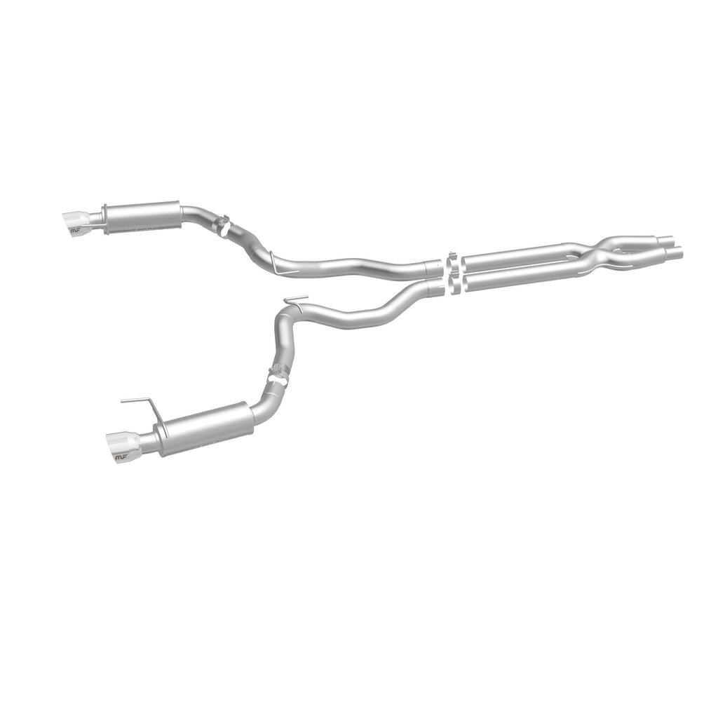 MagnaFlow Exhaust Products 19101 Competition Series Stainless 3 in Cat-Back for Select Ford Mustang