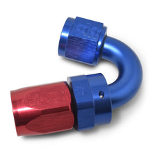 Load image into Gallery viewer, Performance--10-An-RedBlue-150-Degree-Full-Flow-Swivel-Hose-End-(With-1516In-Radius)