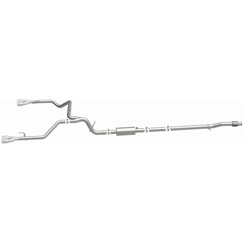 MagnaFlow Exhaust Products 19477 Street Series Polished Cat-Back System for Select Chevrolet Silverado 1500, Chevrolet Silverado LTD, GMC Sierra 1500, GMC Sierra Limited