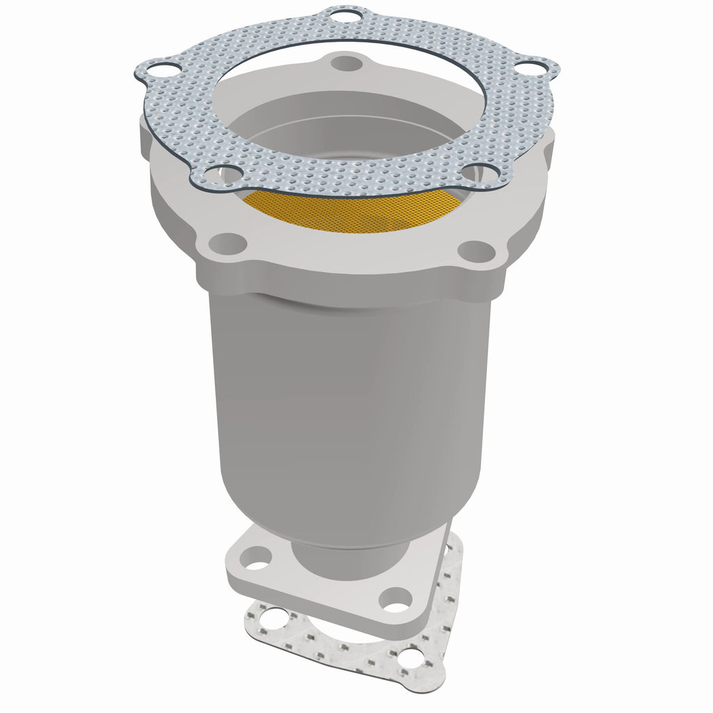 MagnaFlow Exhaust Products 50812 HM Grade Direct-Fit Catalytic Converter for Select Mazda 626