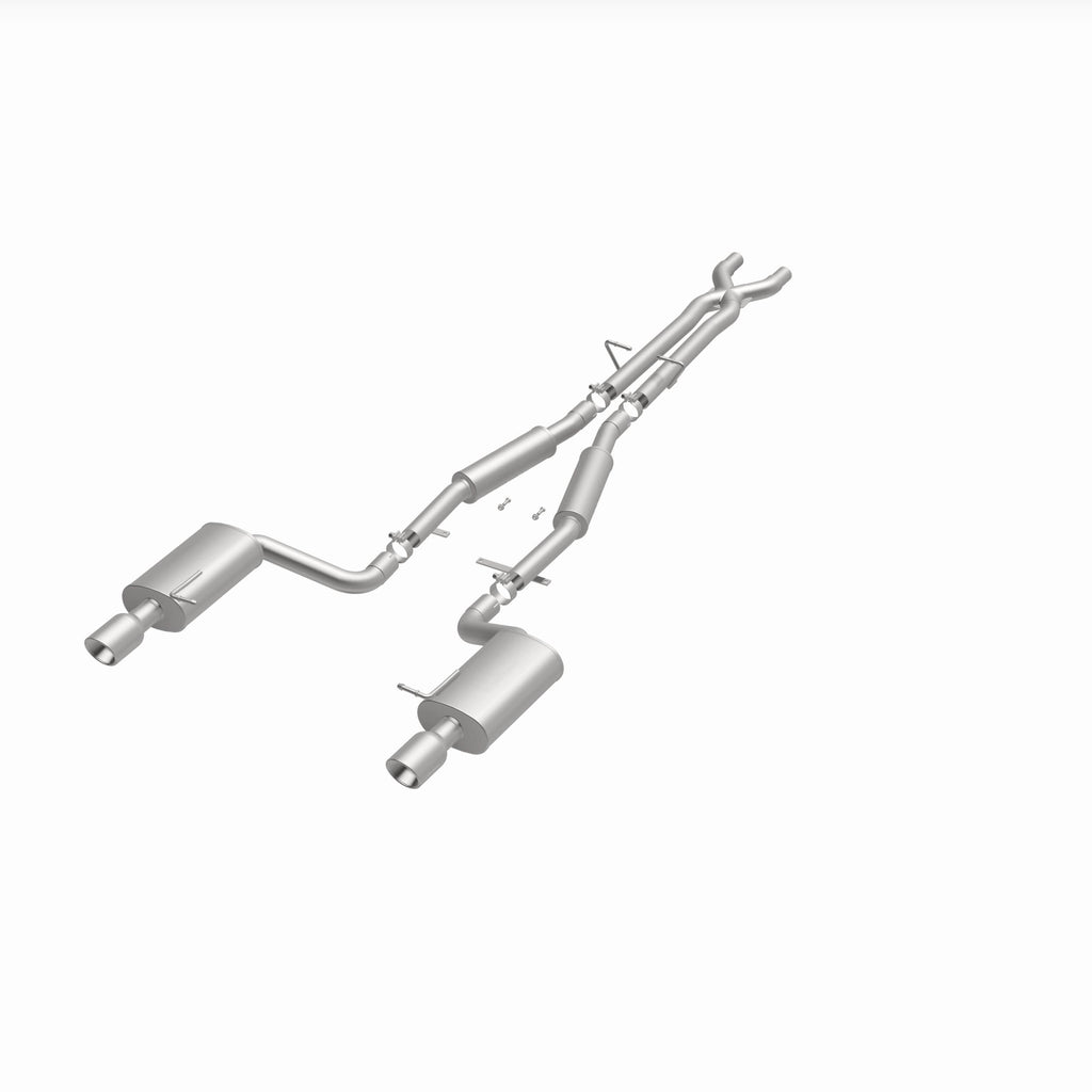 MagnaFlow Exhaust Products 16586 Sport Series Polished Cat-Back System for Select Audi S4