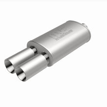 Load image into Gallery viewer, MagnaFlow Exhaust Products 14816 Straight-Through Performance Muffler; 2.25/3.5in. Center/Dual; 5x14x8 Body