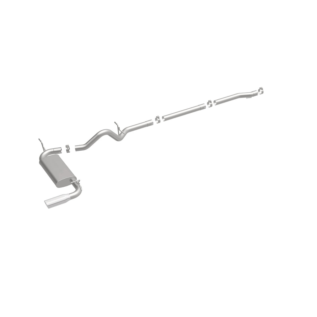 MagnaFlow Exhaust Products 16751 Street Series Polished Cat-Back System for Select Jeep Wrangler