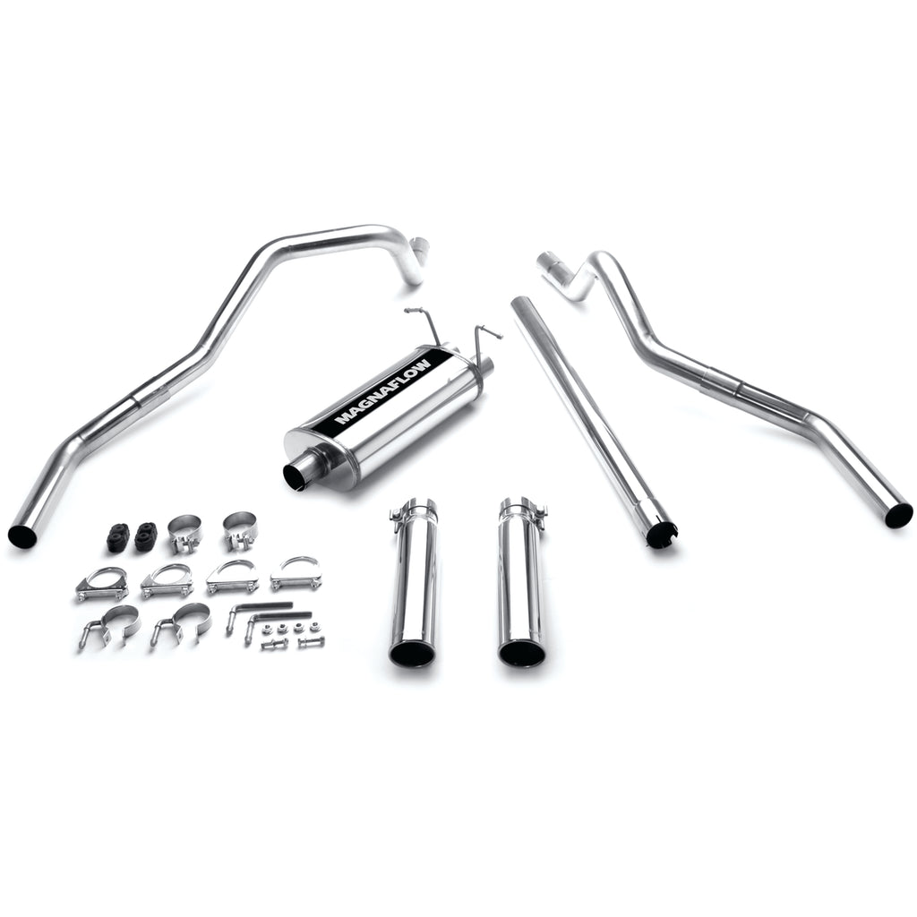 MagnaFlow Exhaust Products 15749 Street Series Polished Cat-Back System for Select Ford F-150, Ford F-150 Heritage