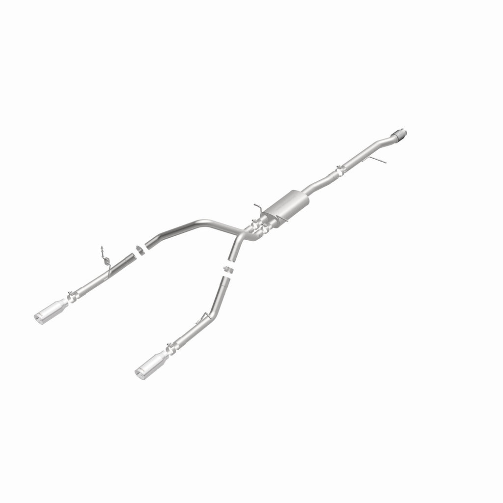 MagnaFlow Exhaust Products 15268 Street Series Polished Cat-Back System for Select Chevrolet Silverado 1500, Chevrolet Silverado LD, GMC Sierra 1500, GMC Sierra Limited