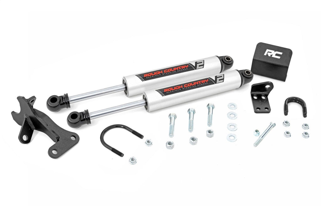 Rough Country 8749670 Steering Stabilizer for Select Jeep Grand Cherokee