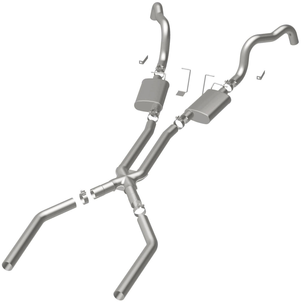 MagnaFlow Exhaust Products 15899 Street Series System for Select Buick Apollo, Chevrolet Camaro, Chevrolet Chevy II, Chevrolet Nova, Oldsmobile Omega, Pontiac Firebird, Pontiac Ventura