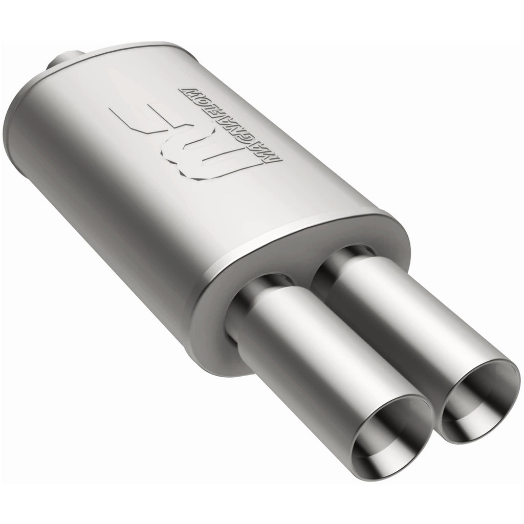 MagnaFlow Exhaust Products 14815 Straight-Through Performance Muffler; 2.25/3.125in. Center/Dual; 5x14x8 Body