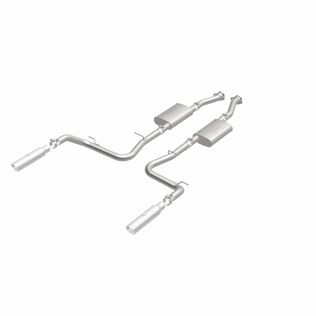 MagnaFlow Exhaust Products 15644 Street Series Polished Cat-Back System for Select Ford Mustang