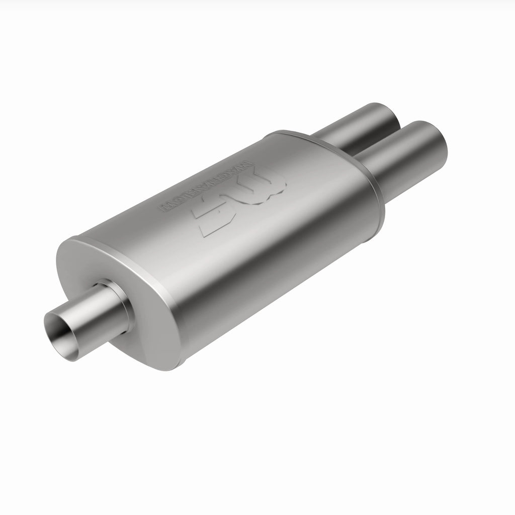 MagnaFlow Exhaust Products 14815 Straight-Through Performance Muffler; 2.25/3.125in. Center/Dual; 5x14x8 Body