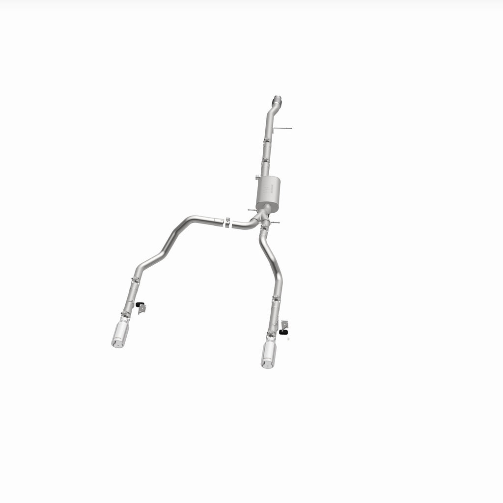 MagnaFlow Exhaust Products 19471 Street Series Polished Cat-Back System for Select Chevrolet Silverado 1500, Chevrolet Silverado LTD, GMC Sierra 1500, GMC Sierra Limited