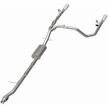 Load image into Gallery viewer, MagnaFlow Exhaust Products 19471 Street Series Polished Cat-Back System for Select Chevrolet Silverado 1500, Chevrolet Silverado LTD, GMC Sierra 1500, GMC Sierra Limited