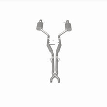 Load image into Gallery viewer, MagnaFlow Exhaust Products 16586 Sport Series Polished Cat-Back System for Select Audi S4