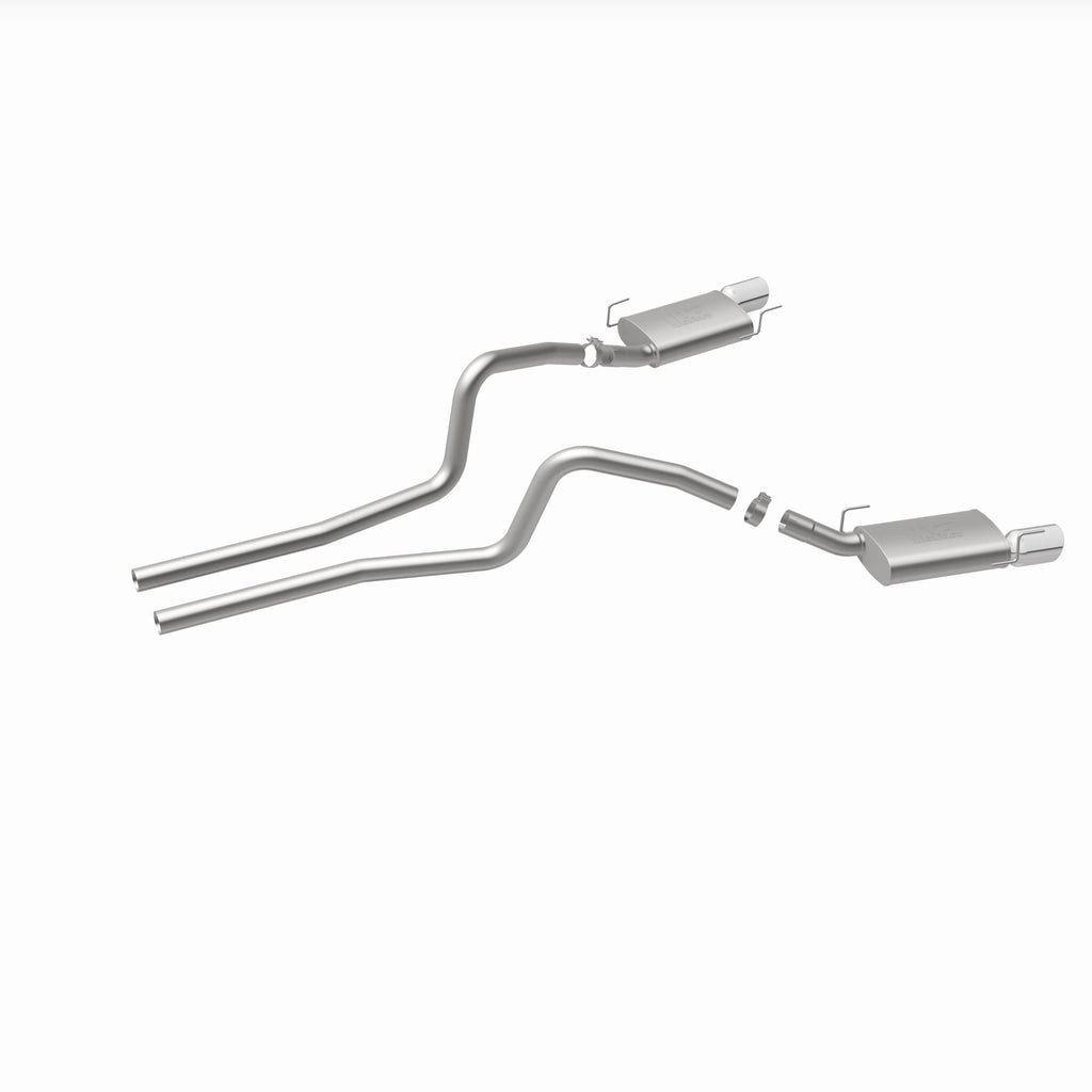 MagnaFlow Exhaust Products 15881 Street Series Polished Cat-Back System for Select Ford Mustang