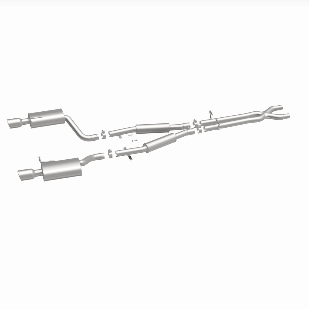 MagnaFlow Exhaust Products 16586 Sport Series Polished Cat-Back System for Select Audi S4