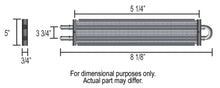 Load image into Gallery viewer, ~(1.1-Lbs.-12X9x2)~-Power-Steering-Cooler--6An-Inlets