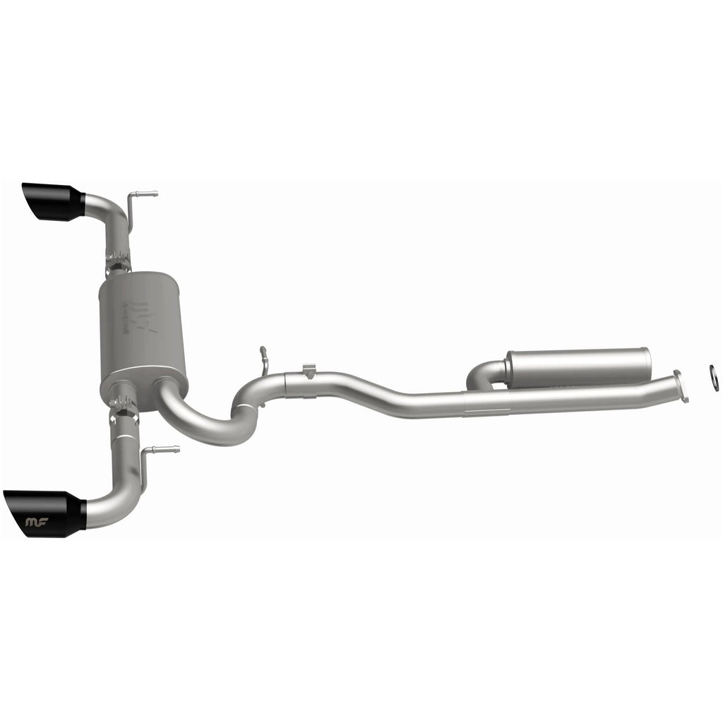 MagnaFlow Exhaust Products 19500 Street Series Black Chrome Cat-Back System for Select Toyota RAV4