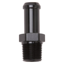 Load image into Gallery viewer, Hose-End-Straight-38In-Npt-To-12In-Barb-Black-Anodize