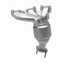 Load image into Gallery viewer, MagnaFlow Exhaust Products 51220 OEM Grade Manifold Catalytic Converter for Select Ford Edge, Ford Explorer, Ford Flex, Ford Police Interceptor Sedan, Ford Police Interceptor Utility, Ford Taurus, Lincoln Continental, Lincoln MKS, Lincoln MKT, Lincoln