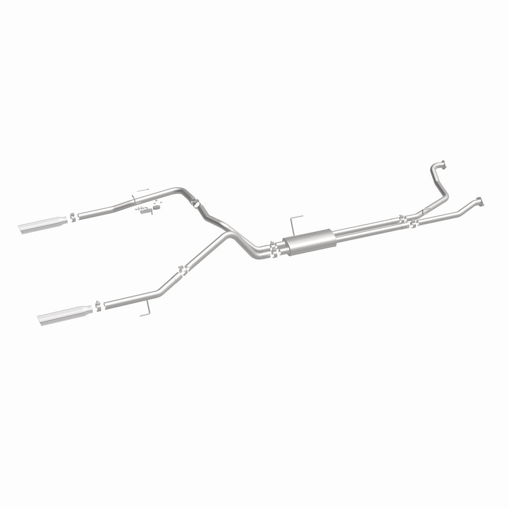 MagnaFlow Exhaust Products 15582 Street Series Polished Cat-Back System for Select Nissan TITAN