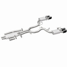 Load image into Gallery viewer, MagnaFlow Exhaust Products 19695 xMOD Series Carbon Fiber Tips Cat-Back System for Select Ford Mustang