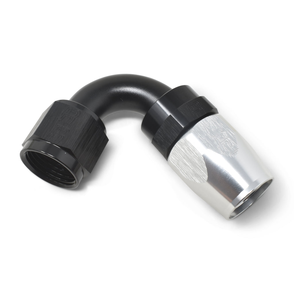 Performance--8-An-BlackSilver-120-Degree-Tight-Radius-Full-Flow-Swivel-Hose-End