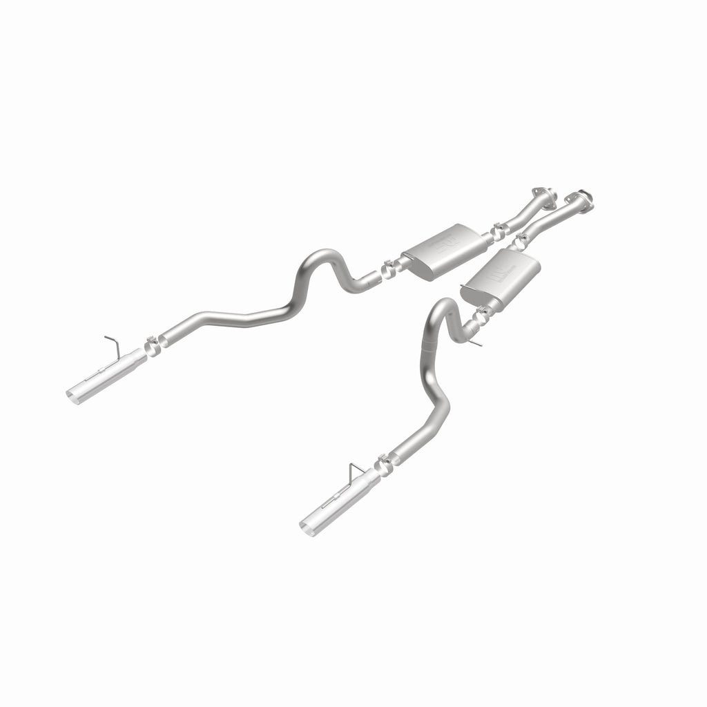 MagnaFlow Exhaust Products 15630 Street Series Polished Cat-Back System for Select Ford Mustang