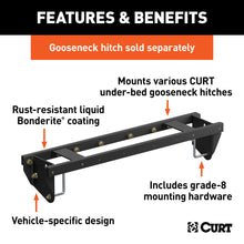 Load image into Gallery viewer, CURT 60696 Double Lock EZr Gooseneck Install Brackets; Select Silverado; Sierra 2500; 3500 - Truck Part Superstore