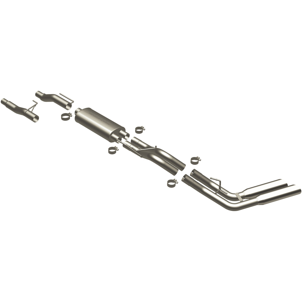 MagnaFlow Exhaust Products 16523 Street Series Polished Cat-Back System for Select Ford F-150, Lincoln Mark LT