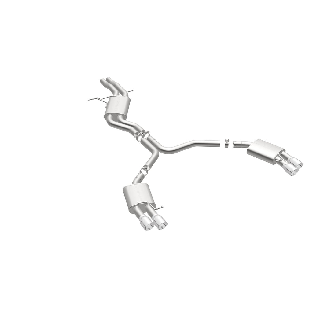 MagnaFlow Exhaust Products 16598 Sport Series Polished Cat-Back System for Select Audi S5