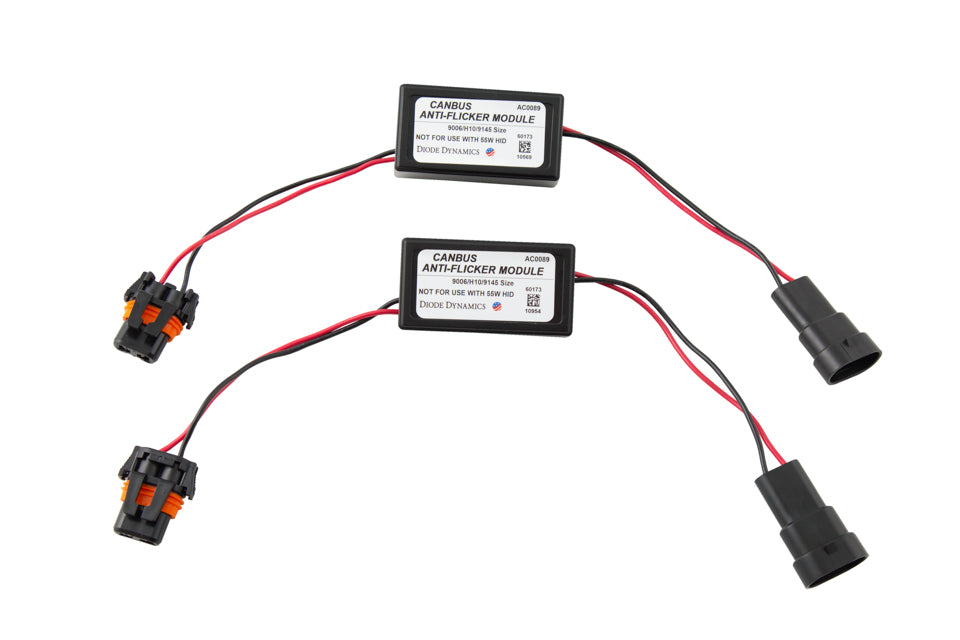 Diode Dynamics DD3022P Prevents flickering and bulb out warnings.