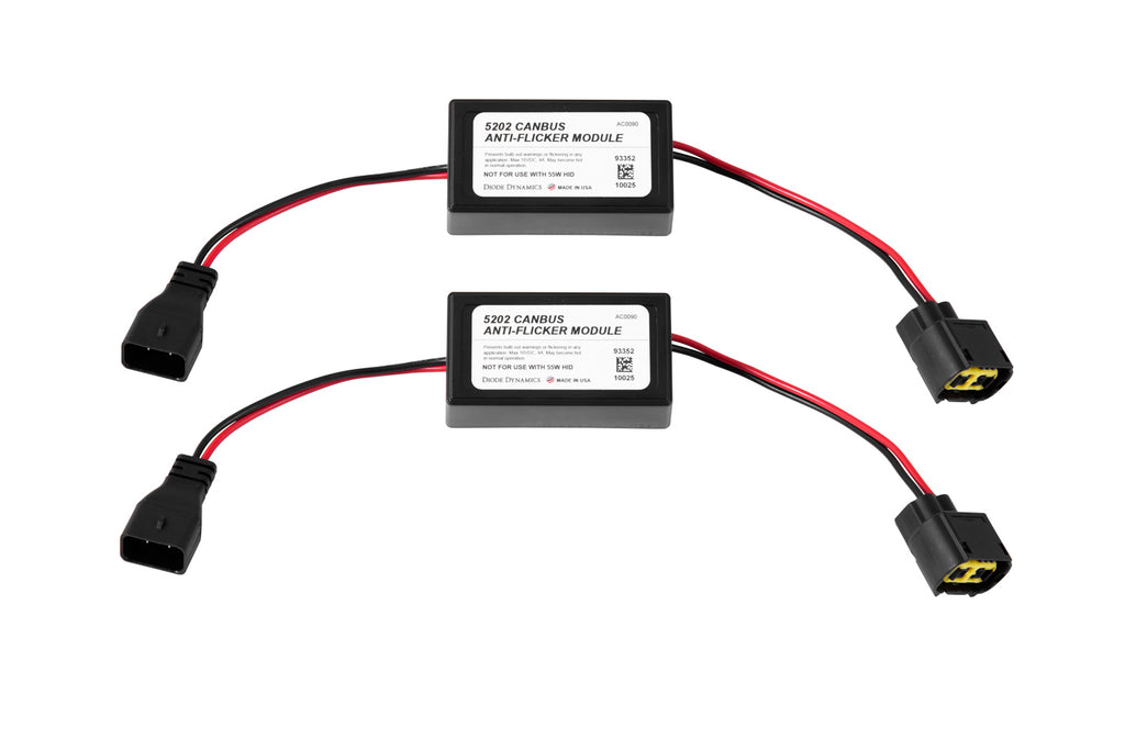 Diode Dynamics DD3022P Prevents flickering and bulb out warnings.