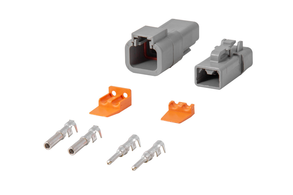 Diode Dynamics DD4039 Deutsch Connector Kit with housing Terminals Pins and Seals.