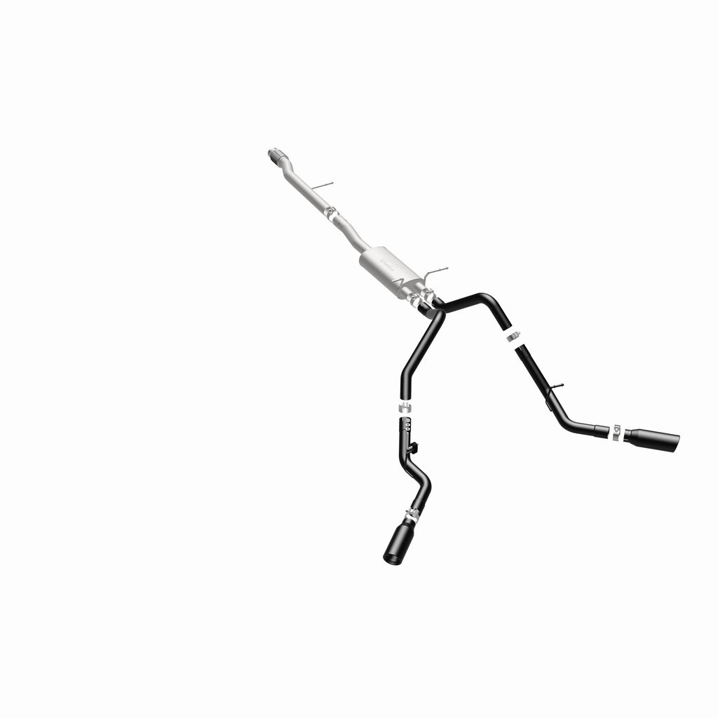 MagnaFlow Exhaust Products 15360 Street Series Black Coated Cat-Back System for Select Chevrolet Silverado 1500, Chevrolet Silverado LD, GMC Sierra 1500, GMC Sierra Limited