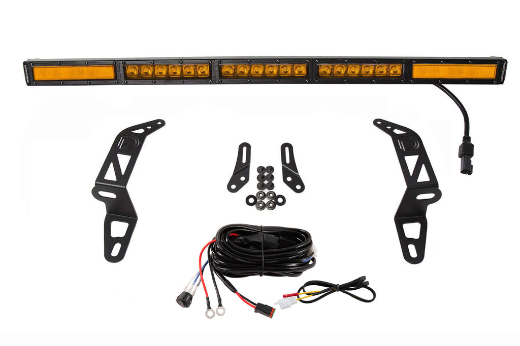 Diode Dynamics DD6082 Light bar featuring advanced TIR optics for high efficiency and focus. for Select Jeep Gladiator, Jeep Wrangler