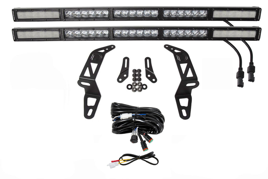 Diode Dynamics DD6085 Light bar featuring advanced TIR optics for high efficiency and focus. for Select Jeep Gladiator, Jeep Wrangler