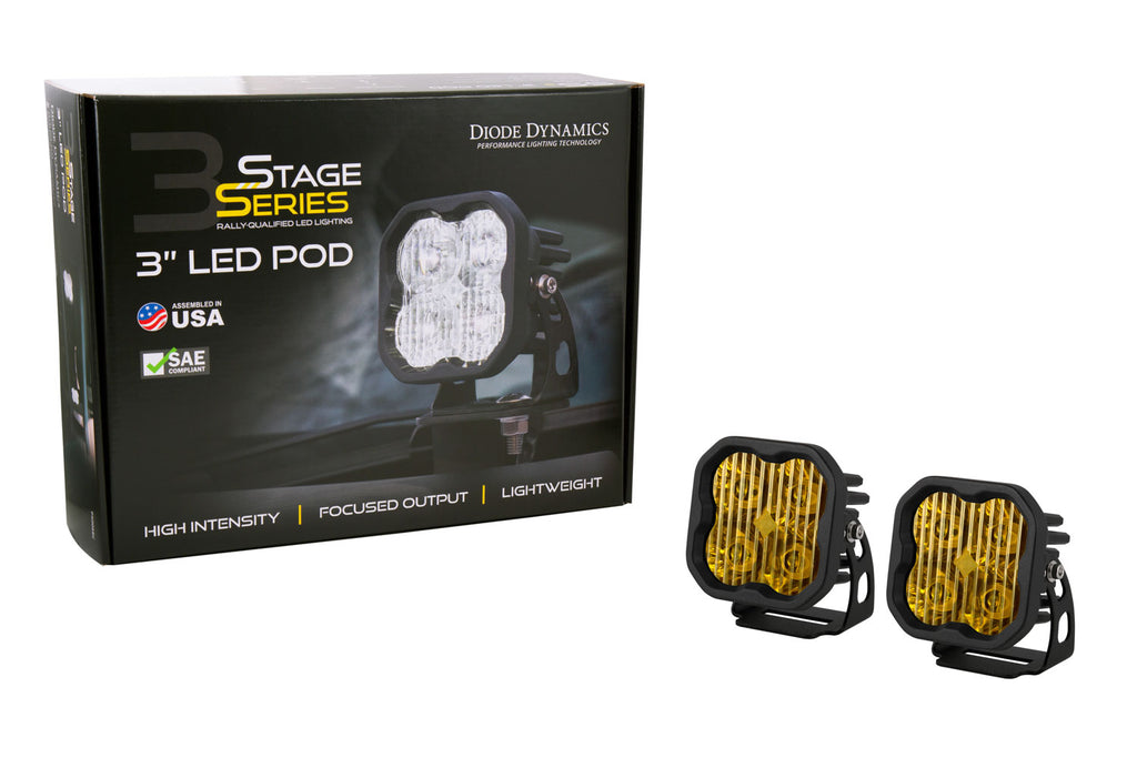 Diode Dynamics DD6891P Pod light featuring advanced TIR optics for high efficiency and focus.