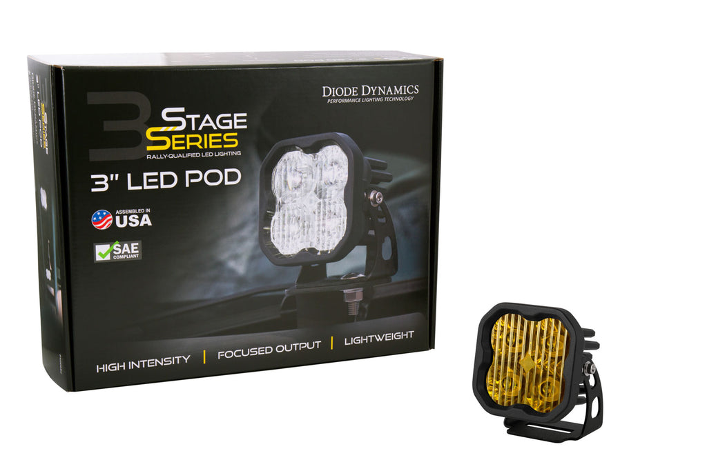Diode Dynamics DD6893S Pod light featuring advanced TIR optics for high efficiency and focus.