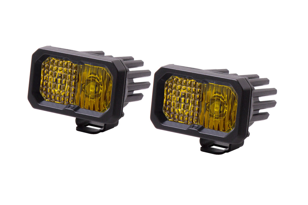 Diode Dynamics DD6412P Pod light featuring modern TIR optics for the highest intensity on the market.