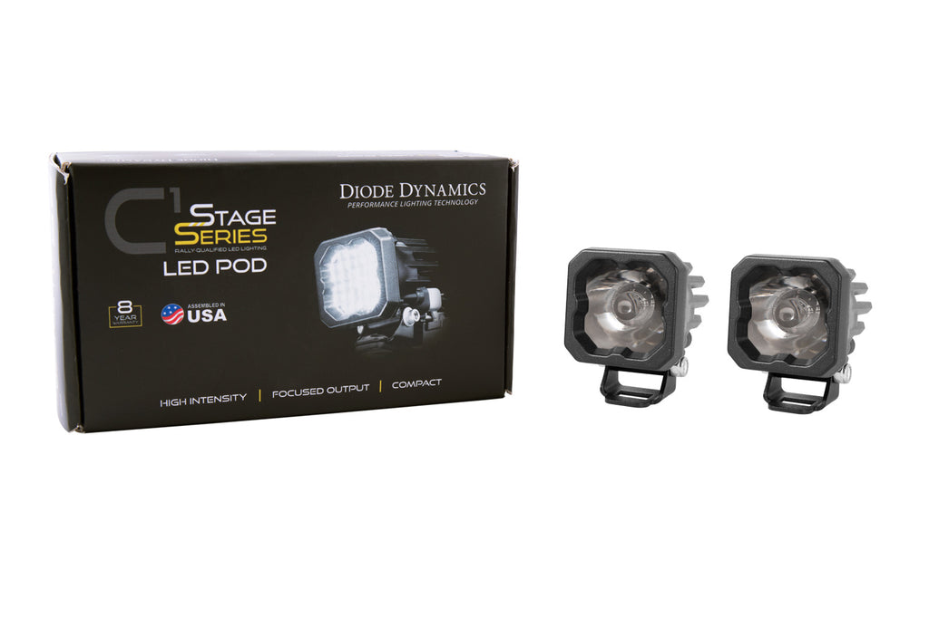 Diode Dynamics DD6465P Pod light featuring modern TIR optics for the highest intensity on the market.