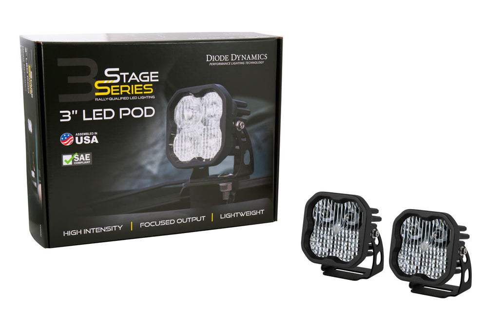 Diode Dynamics DD7187 Pod light featuring advanced TIR optics for high efficiency and focus. for Select Ford Bronco