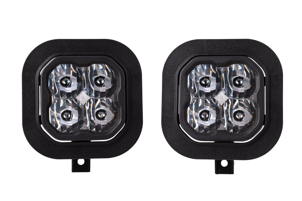 Diode Dynamics DD7095 Pod light featuring advanced TIR optics for high efficiency and focus. for Select Ford F-250 Super Duty, Ford F-350 Super Duty, Ford F-450 Super Duty, Ford F-550 Super Duty