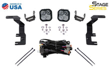 Load image into Gallery viewer, Diode Dynamics DD6646 Allows you to mount two Stage Series 3" LED Pods above the hood. for Select Chevrolet Colorado, GMC Canyon