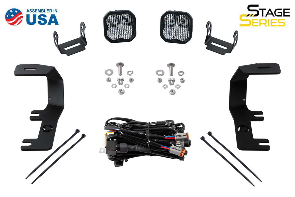 Diode Dynamics DD6654 Mounting bracket for your Stage Series Pod. for Select Chevrolet Silverado 1500, GMC Sierra