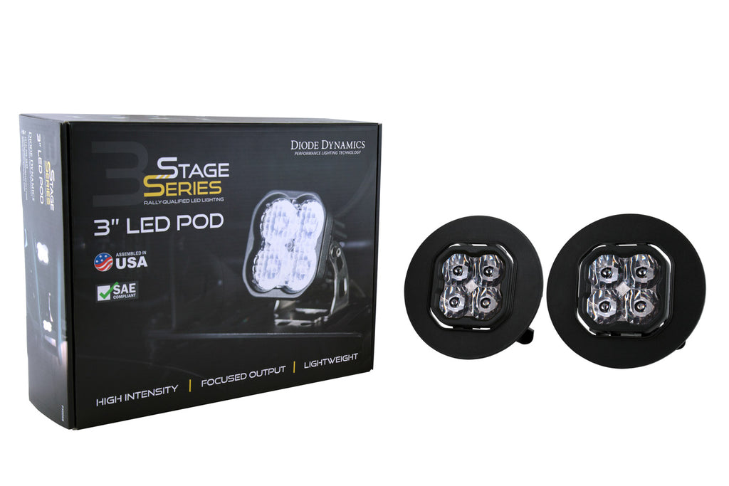 Diode Dynamics DD7040 Pod light featuring advanced TIR optics for high efficiency and focus. for Select GMC Sierra